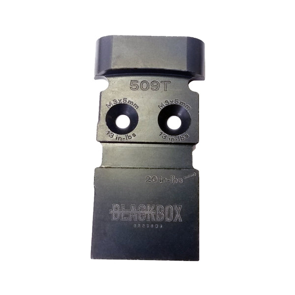Black Box Customs - Glock MOS Adapter Plates - Holosun 509T