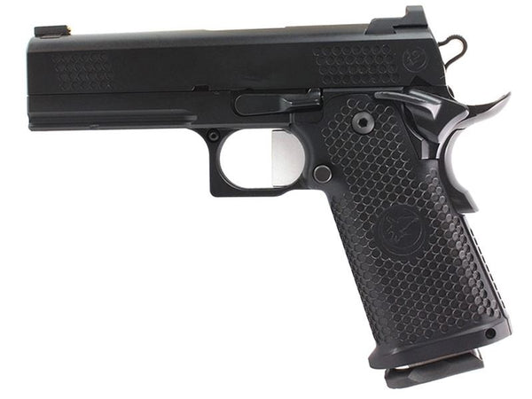 稀少【CUSTOM BORDERLESS】 COMMANDER JETBLACK NEW UPGRADED NIGHTHAWK CUSTOM 1911/2011 TRS COMMANDER IOS x4