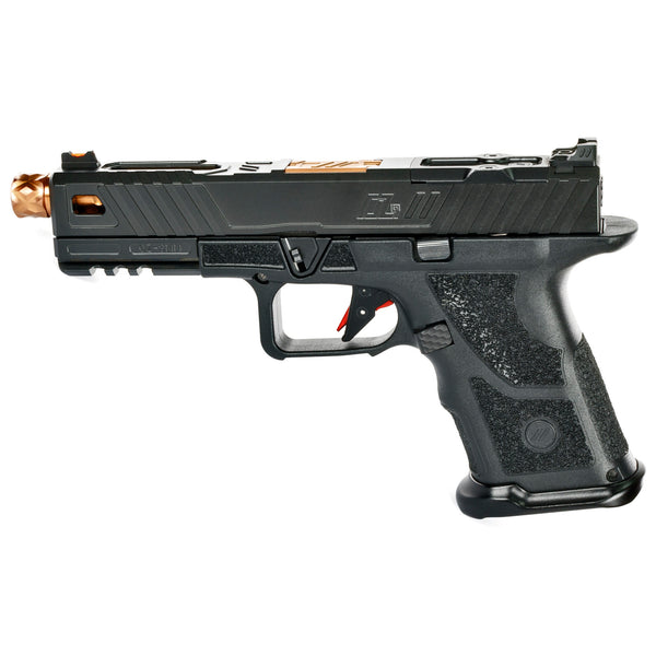 Zev Technologies OZ9 Elite COVERT Pistol, Standard Black Slide