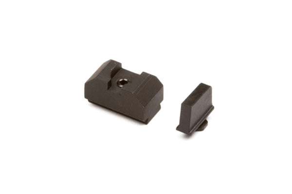 ZEV TECHNOLOGIES SIGHT SET, .215 BLACK FRONT, CO-WITNESS BLACK