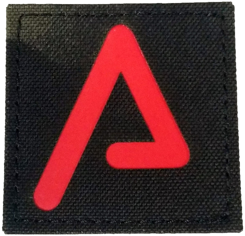 Agency Arms Premium Patch - Multicam Black with Red "A"