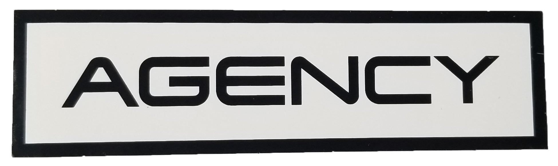 Telecell Sticker Design Agent Agency Arms Rectangular