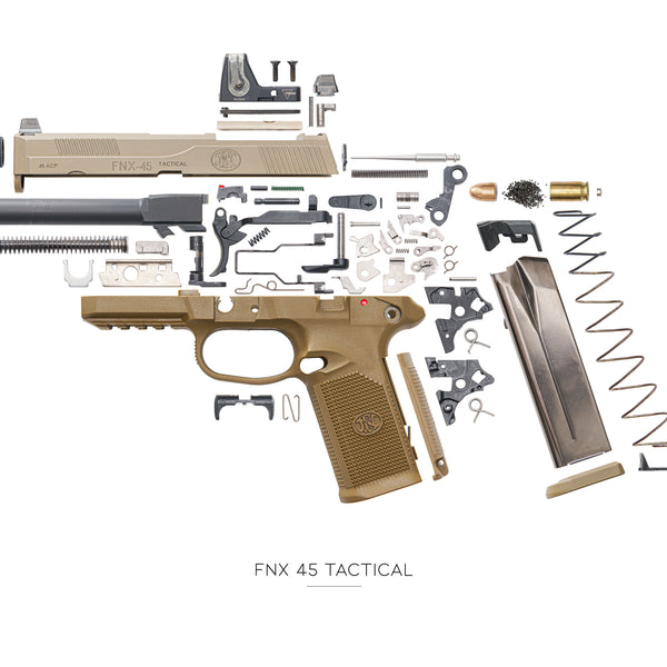 AV12G x Black Box Poster FNX 45 Tactical Exploded 13