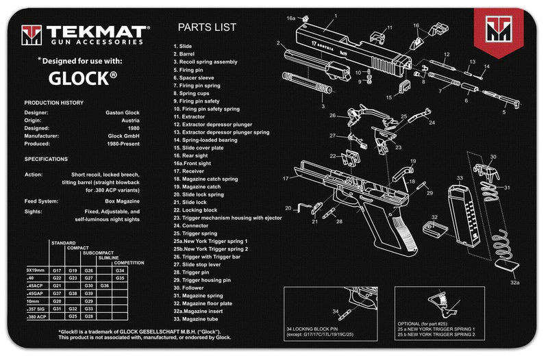 TekMat 11"x17" Cleaning Mat