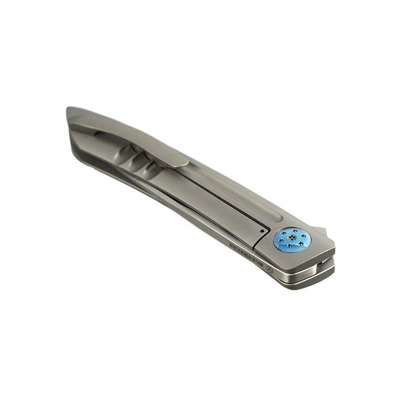 Alliance Designs Anchovy Ti Framelock with Grooves