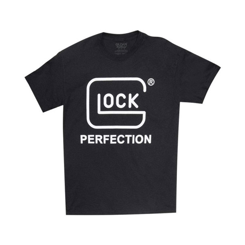 OFFICIAL Glock Logo T-Shirt S M L XL 2XL 3XL 4XL 5XL - BLACK